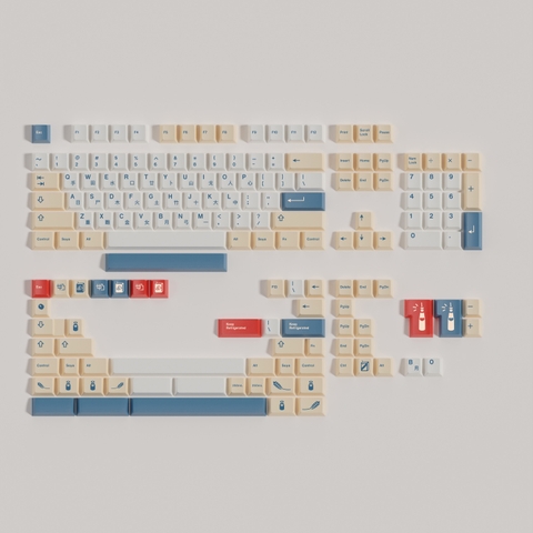 [In stock] Keycap Walker Cherry Soya PBT dyesub