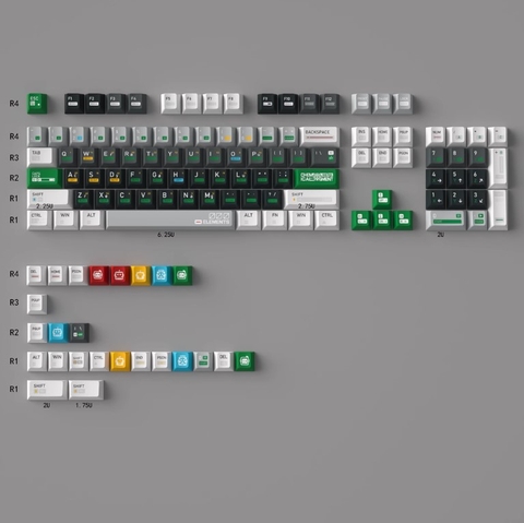 [In Stock] Keycap Cherry Chemical 003 PBT Dyesub