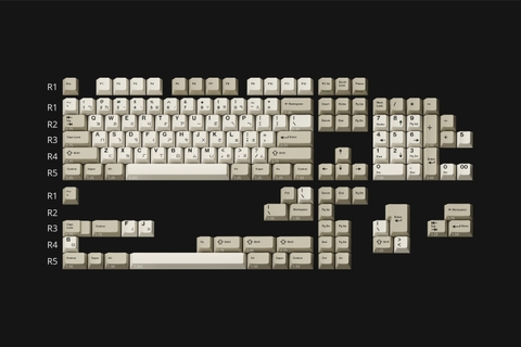 Keycap Cherry GMK CYL CLASSIC RETRO ZHUYN