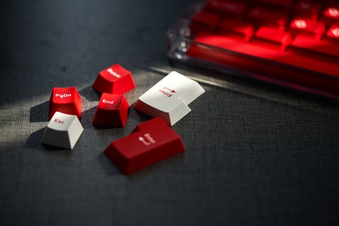 [In Stock] Keycap Cherry WS Basic Red/Yellow