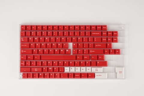 [In Stock] Keycap Cherry WS Basic Red/Yellow