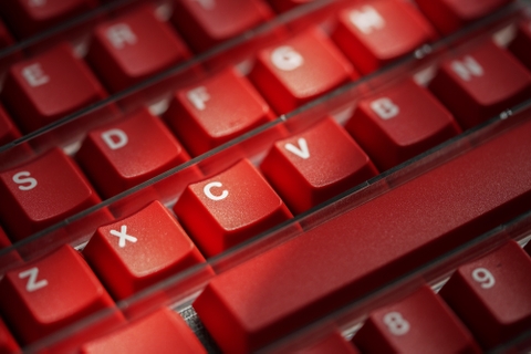 [In Stock] Keycap Cherry WS Basic Red/Yellow