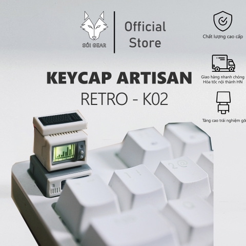 Keycap Lobo Artisan Retro K02