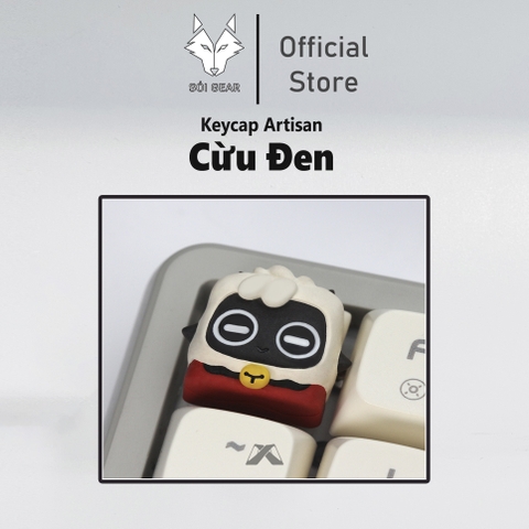 Keycap Lobo Artisan Cừu Đen