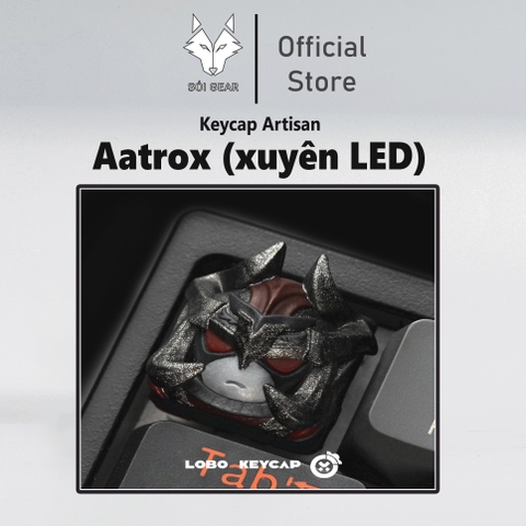 Keycap Lobo Artisan Quỷ Kiếm Aatrox (xuyên LED)