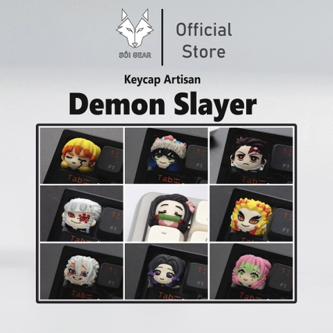 Keycap Artisan Lobo Demon Slayer