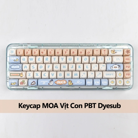 [In-stock] Keycap MOA Vịt Con PBT Dyesub