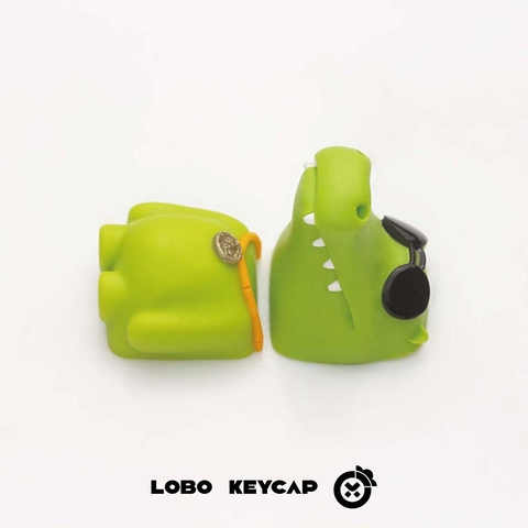 Keycap Lobo Artisan Party Animals