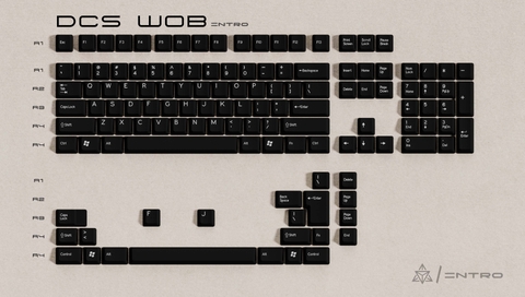 [Extra GB] Keycap DCS Intro - WOB & Beige