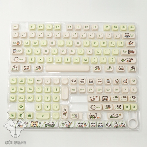 [In-stock] Keycap MOA Panda PBT Dyesub