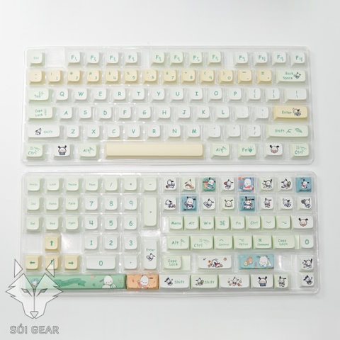 [In-stock] Keycap MOA Pacha Dog 2 PBT Dyesub