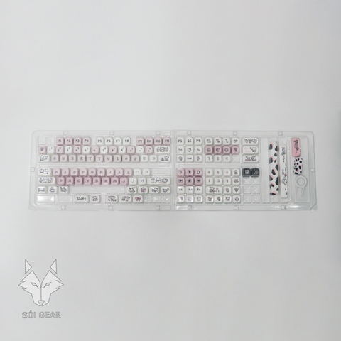 [In-stock] Keycap MOA Cún đốm PBT Dyesub