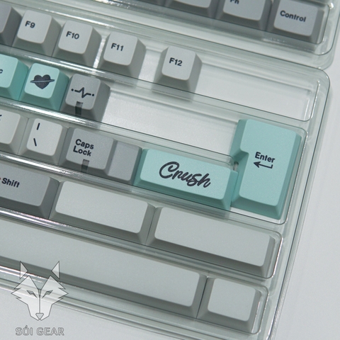[In Stock] Keycap Key House Cherry Star Silver PBT Dyesub