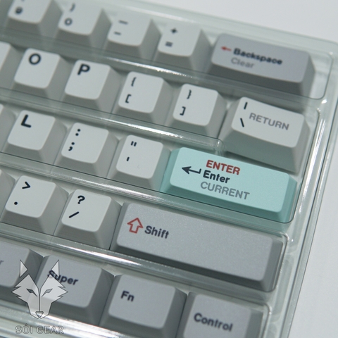 [In Stock] Keycap Key House Cherry Star Silver PBT Dyesub