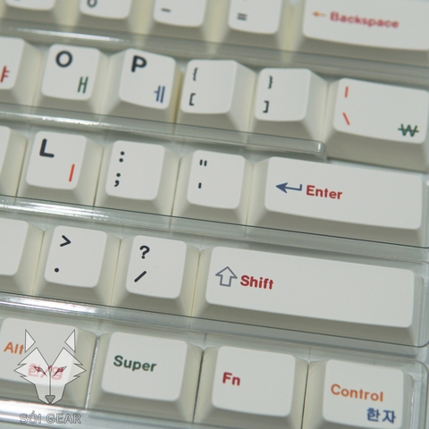 [In Stock] Keycap Key House Cherry Milky White PBT Dyesub