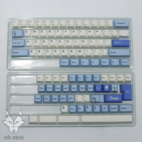 [In Stock] Keycap Key House Cherry Blue PBT Dyesub