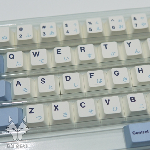 [In Stock] Keycap Key House Cherry Blue PBT Dyesub