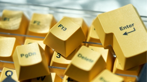 [In Stock] Keycap Cherry WS Basic Red/Yellow