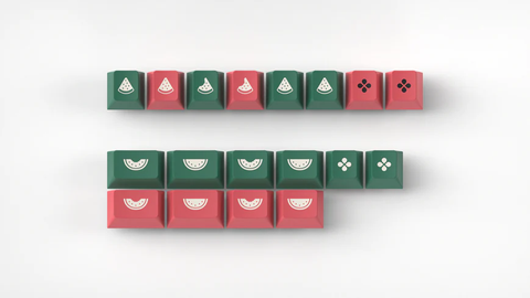 Keycap Cherry GMK Watermelon