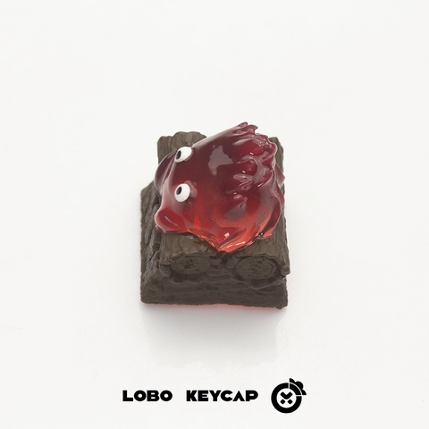 Keycap Lobo Artisan Quỷ lửa Calcifer (Xuyên led)