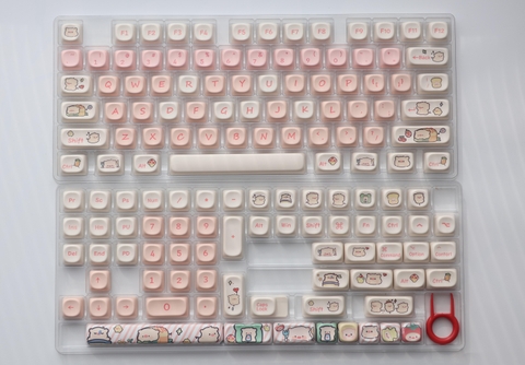 [In-stock] Keycap MOA Lợn Hồng PBT Dyesub