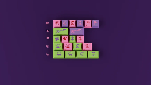Keycap Cherry GMK Star
