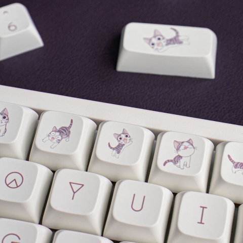 Keycap XDA PBT Dyesub Cheese Cat