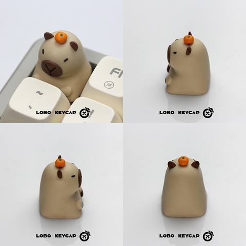 [In-stock] Keycap Lobo Artisan Capybara