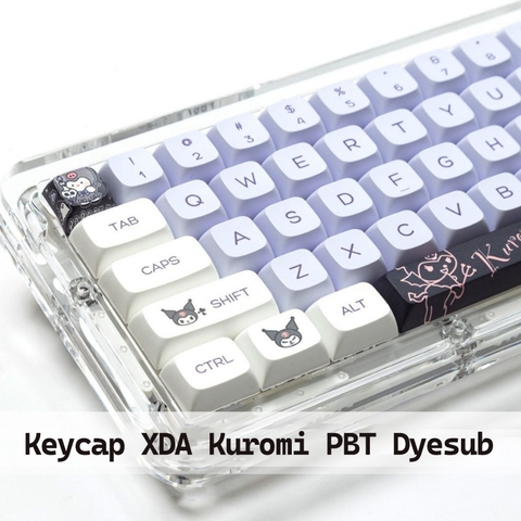 [In-stock] keycap XDA Kuromi PBT Dyesub