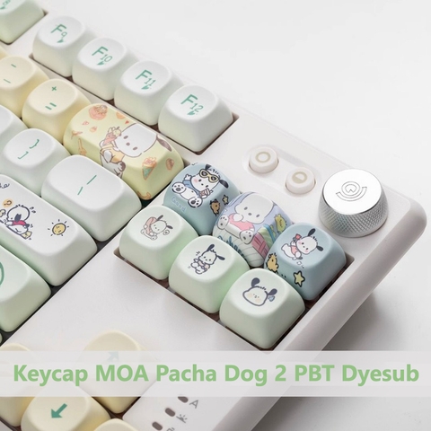 [In-stock] Keycap MOA Pacha Dog 2 PBT Dyesub