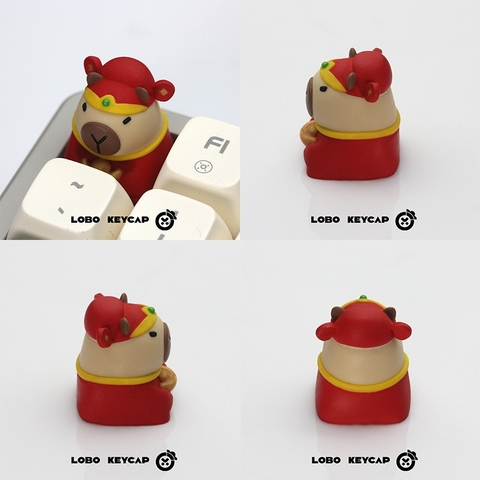 [In-stock] Keycap Lobo Artisan Capybara