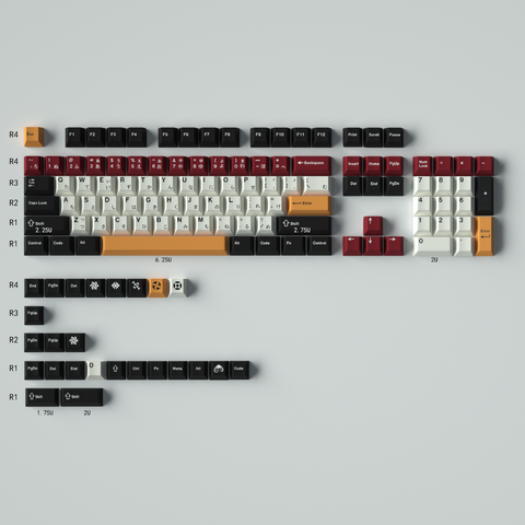 [In Stock] Keycap Cherry Composite PBT Dyesub