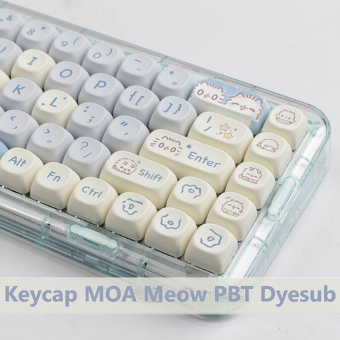 Keycap MOA/XDA Meow PBT Dyesub
