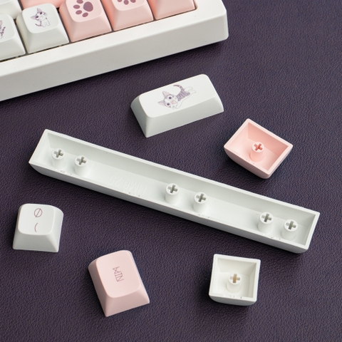 [In Stock] Keycap XDA PBT Dyesub Cheese Cat