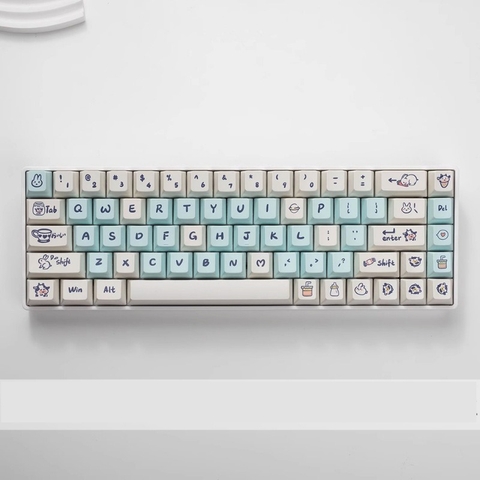 [In-stock] Keycap Cherry Toffee PBT Dyesub