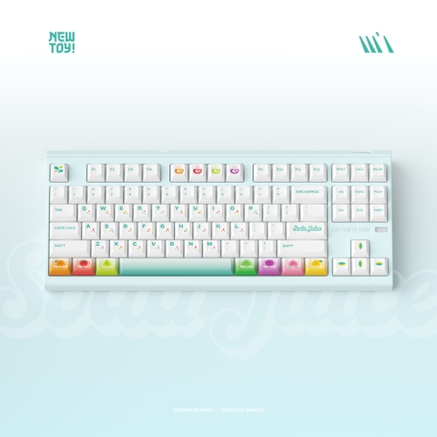 Keycap Cherry Wukds Bubble Theme