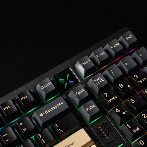[In Stock]  Keycap Cherry Ape ABS Doubleshot Xuyên Led