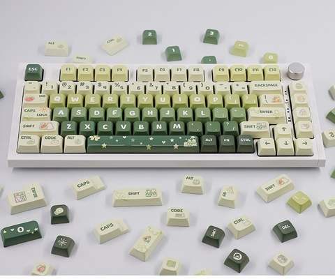 [In-stock] Keycap XDA Light Green PBT Dyesub