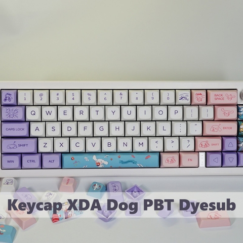 [In-stock] Keycap XDA Dog PBT Dyesub
