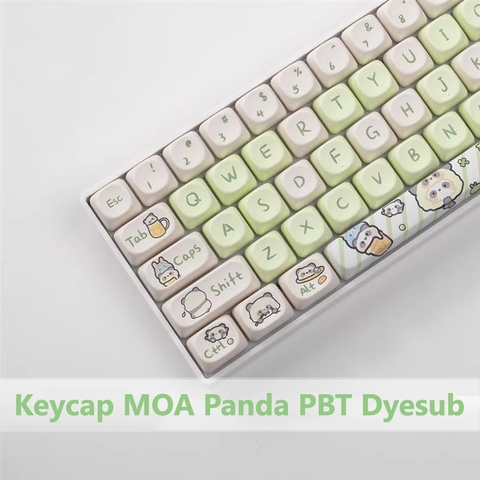 [In-stock] Keycap MOA Panda PBT Dyesub
