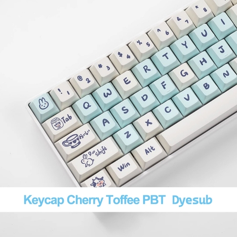[In-stock] Keycap Cherry Toffee PBT Dyesub