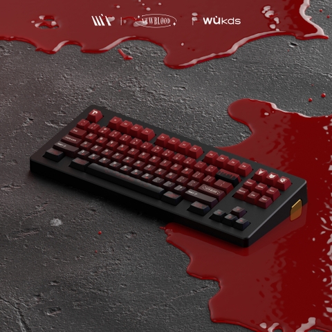 Keycap Cherry Wukds NEW BLOOD PBT Dyesub - 152 nút