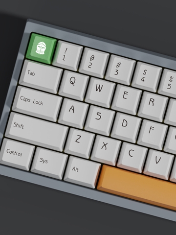 Keycap Walker Cherry  W&D PBT Dyesub