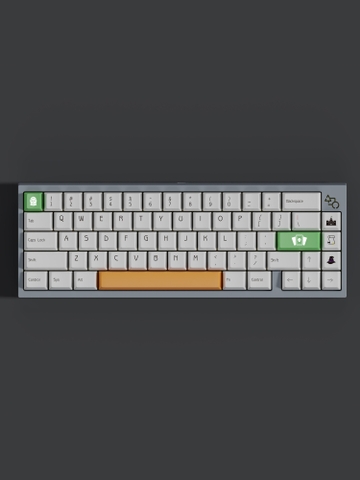 Keycap Walker Cherry  W&D PBT Dyesub