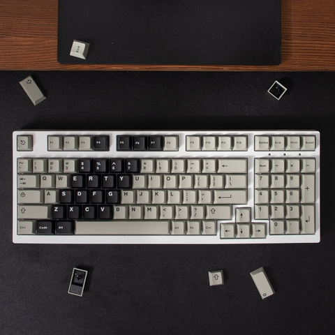 Keycap Cherry Aifei Icon Bagua Retro ABS Doubleshot - Gray
