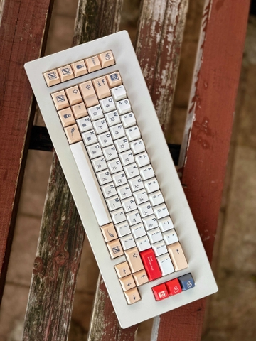 [In stock] Keycap Walker Cherry Soya PBT dyesub