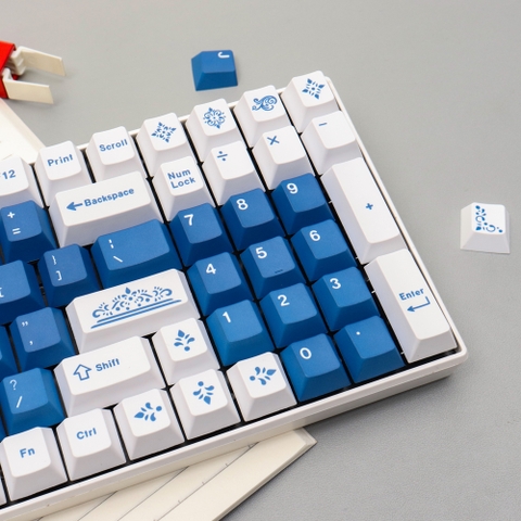 Keyap Cherry Lazurite Sapphire PBT Dyesub