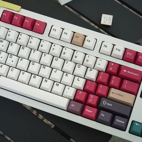 [In Stock] Keycap Cherry Mixed Light R2 PBT Dyesub