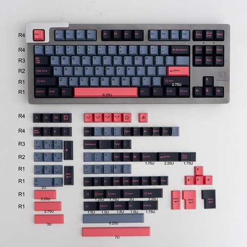 Keycap Cherry 8008-2 ABS Doubleshot