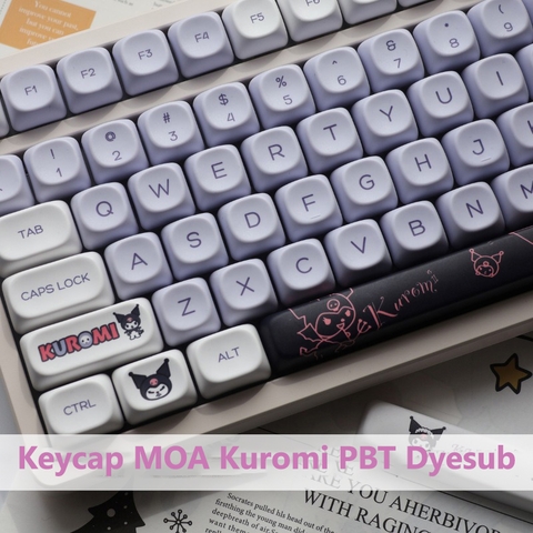 [In-stock] Keycap MOA Kuromi PBT Dyesub
